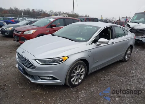 2017 Ford Fusion Energi Se Luxury из США, поврежденный, VIN 3FA6P0PU2HR160770